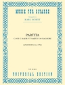 Partita C-Dur f�r Gitarre