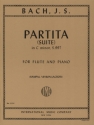 Partita c minor BWV997 - Suite for flute and piano RAMPAL, J.-P., ED.