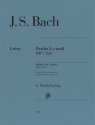 Partita c-Moll Nr.2 BWV 826 f�r Klavier Ausgabe ohne Fingersatz