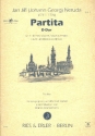 Partita D- Dur f�r 2 H�rner, Violine, Viola d'amore, Laute und Bc Partitur