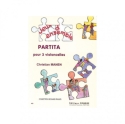 Partita pour 3 violoncelles partition et parties