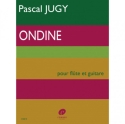 Pascal Jugy, Ondine fl�te et guitare partition