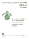 Pastorales und Sicilianos des 18. Jahrhunderts f�r Fl�te und Klavier (Cembalo) Partitur und 2 Stimmen