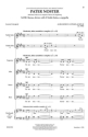 Pater Noster for mixed choir divisi with treble solos, a cappella choral score