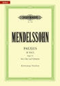 Paulus op.36 f�r Soli, Chor und Orchester Klavierauszug (dt/en)