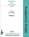 Pavane for 2 oboes and cor anglais score and parts