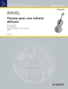 Pavane pour une infante d�funte f�r 4 Violoncelli Partitur und Stimmen
