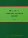 Pavane pour une infante d�funte f�r Fl�te, Oboe, Klarinette, Horn und Fagott Partitur und Stimmen