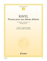 Pavane pour une infante d�funte f�r Viola und Klavier