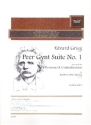 Peer Gynt Suite no.1 f�r 4 Fagotte und Kontrafagott Partitur und Stimmen