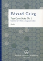 Peer Gynt Suite Nr.1 f�r 4 Fl�ten Partitur und Stimmen