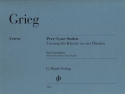 Peer-Gynt-Suiten f�r Klavier zu 4 H�nden Spielpartitur