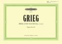 Peer-Gynt-Suiten Nr.1 op.46 und Nr.2 op.55 f�r Klavier zu 4 H�nden 