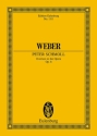 Peter Schmoll op.8 - Ouvert�re f�r Orchester Studienpartitur