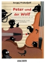 Peter und der Wolf  f�r 3 Violoncelli Partitur und Stimmen
