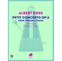 Petit concerto op.6 POUR VIOLON ET PIANO