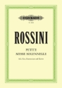 Petite messe solennelle f�r Soli (SATB), Chor, Harmonium und Klavier Klavierauszug (Partitur)