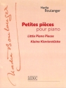 Petites pi�ces pour piano