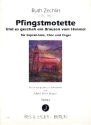 Pfingstmotette f�r Sopran, gem Chor und Orgel Partitur