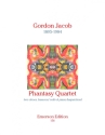 Phantasy Quartet for 2 oboes, bassoon (cello) and piano (harpsichord) score and parts