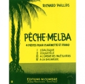 PHILLIPS Richard P�che Melba (4 pi�ces) clarinette et piano Partition