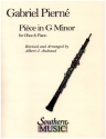 Piece In G Minor for oboe and piano