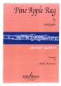 Pine Apple Rag for 4 clarinets and bass clarinet score and parts