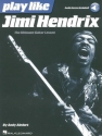 Play like Jimi Hendrix (+Audio Access) for vocal/guitar/tab songbook