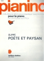 Po�te et paysan pour piano