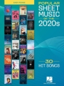 Popular Sheet Music of the 2020s for easy piano (with lyrics and chords) songbook