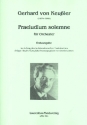 Praeludium solemne f�r Orchester Partitur
