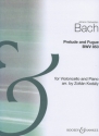 Pr�ludium und Fuge BWV 853 f�r Violoncello und Klavier
