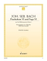 Praeludium VI und Fuga VI d-Moll BWV 851 f�r Klavier