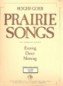 Prairie Songs for flute, oboe, clarinet horn in F and bassoon score and parts