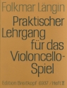 Praktischer Lehrgang f�r das Violoncello-Spiel Band 4 