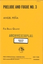 Prelude and Fugue no.3 for 3 saxophones (ATB) and trumpet score