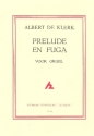 Prelude en fuga voor orgel