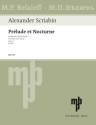 Prelude et Nocturne op.9 f�r Klavier linke Hand