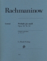 Pr�lude gis-Moll op.32,12 f�r Klavier