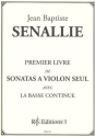 Premier livre de sonatas (no.1-10) a violon avec la basse continue parties