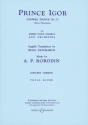 Prince Igor f�r gemischter Chor (SATB) und Orchester Klavierauszug