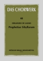 Prophetiae sibyllarum 13 Motetten f�r gem Chor Partitur (la/dt)