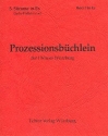Prozessionsb�chlein der Di�zese W�rzburg zum alten GL f�r Bl�ser 5. Stimme in Es (Horn 1)