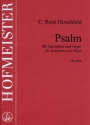Psalm f�r Saxophon und Orgel