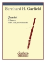 Quartet for bassoon and string trio score and parts