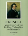 Quartett C-Dur op.7 f�r Oboe, Violine, Viola und Violoncello Partitur und Stimmen