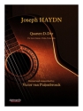 Quartett D-Dur f�r Laute (Gitarre), Violine, Viola und Violonello Partitur und Stimmen