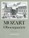 Quartett F-Dur KV370 f�r Oboe und Streichtrio Partitur und Stimmen