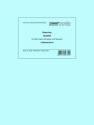 Quartett f�r Fl�te, Harfe, Percussion und T�nzer(in) 4 Spielpartituren