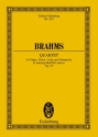Quartett g-Moll op.25 f�r Klavier, Violine, Viola und Violoncello Studienpartitur